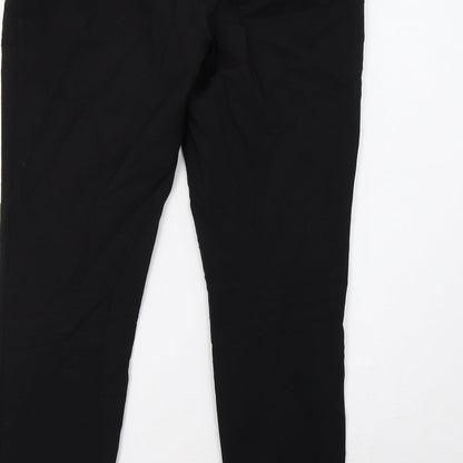 Primark Womens Black   Trousers  Size 10 L30 in