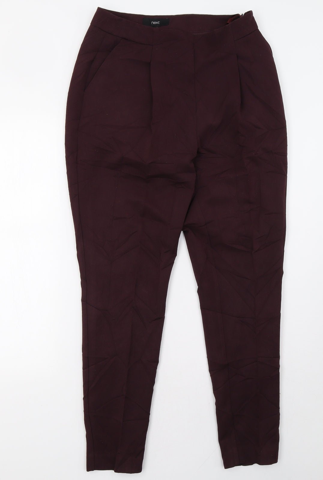 Womens UK Size 10 NEXT Regular Fit  Purple Trousers