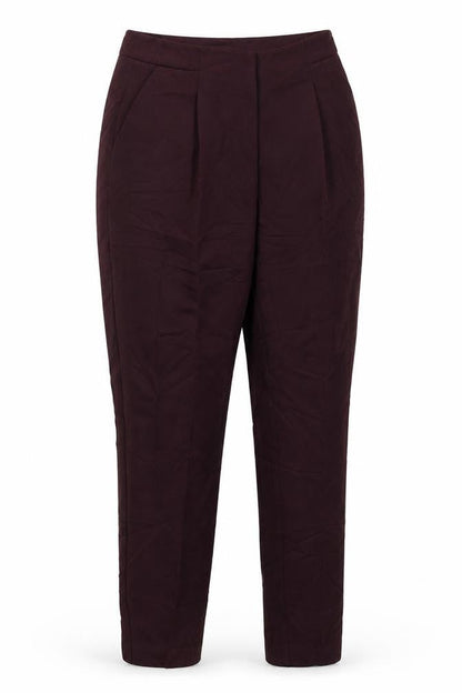 Womens UK Size 10 NEXT Regular Fit  Purple Trousers