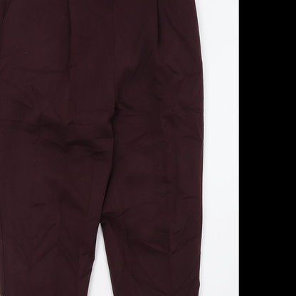 Womens UK Size 10 NEXT Regular Fit  Purple Trousers