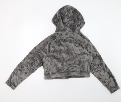 Hollister Womens Grey   Pullover Hoodie Size XS