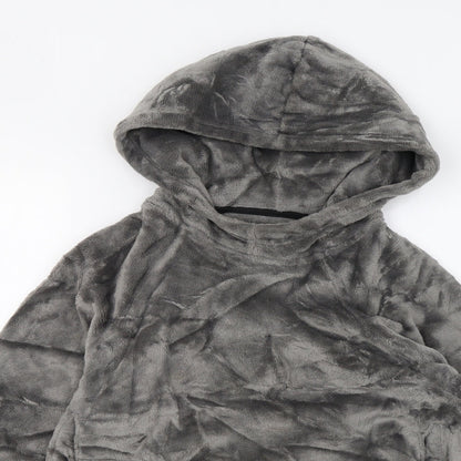 Hollister Womens Grey   Pullover Hoodie Size XS