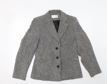 AMARANTO Womens Grey   Jacket Blazer Size 12