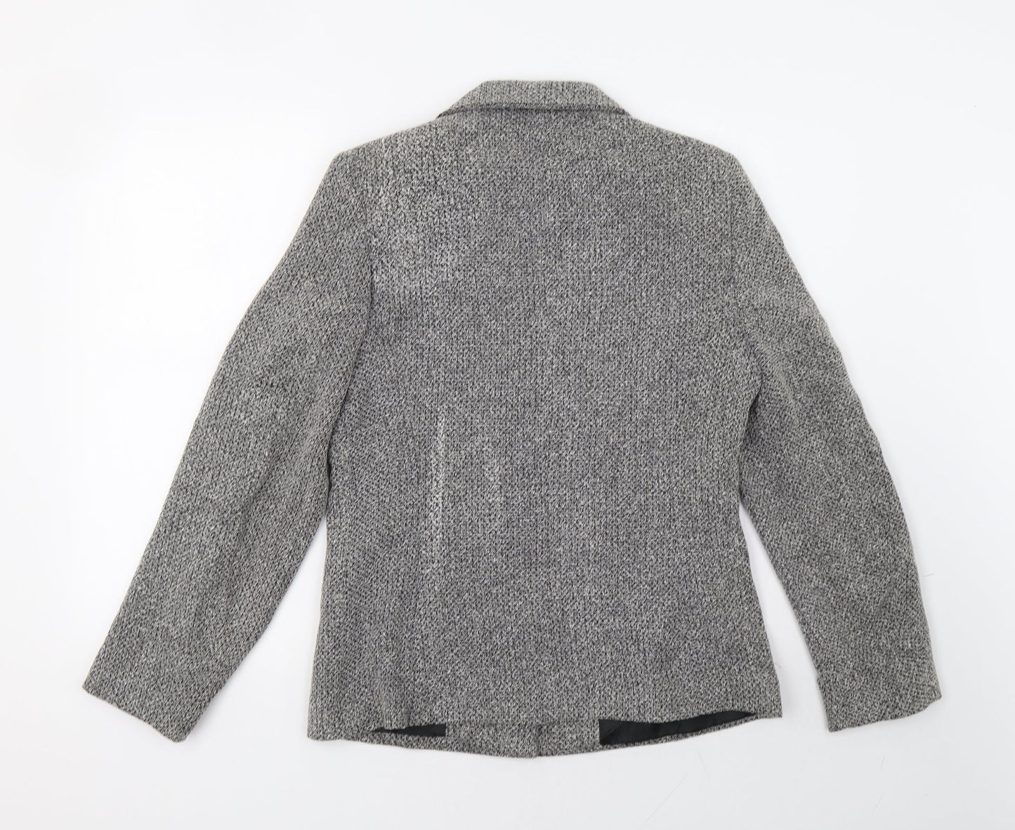 AMARANTO Womens Grey   Jacket Blazer Size 12