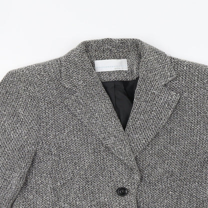 AMARANTO Womens Grey   Jacket Blazer Size 12