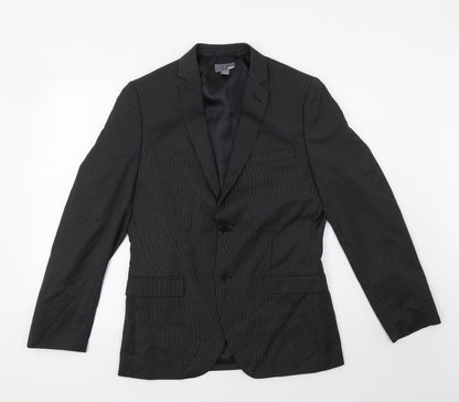 Mens UK Size 38 H&M Regular Silver Suit Jacket