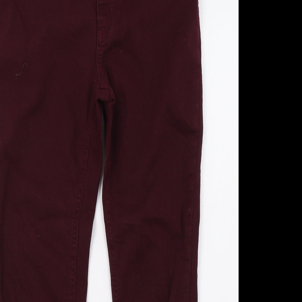 Womens UK Size 10 newlook Regular Fit Skinny Purple Jeans