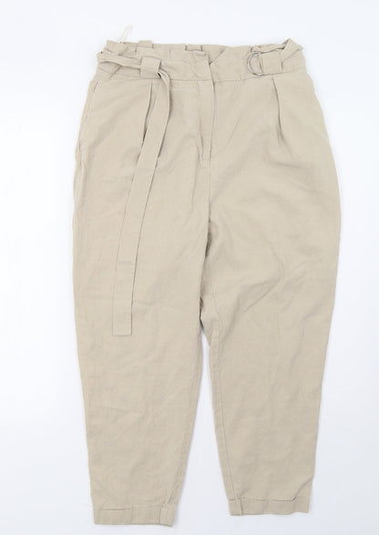 tophsop Womens Beige   Trousers  Size 14 L26 in