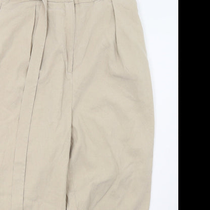 tophsop Womens Beige   Trousers  Size 14 L26 in
