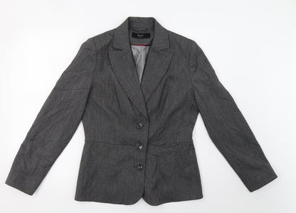 BHS Womens Grey   Jacket Blazer Size 10