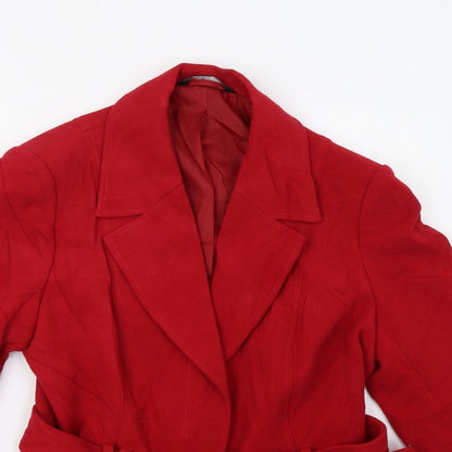 BHS Womens Red   Jacket  Size 12