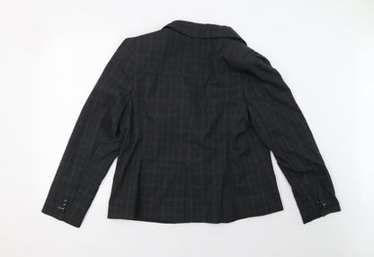 Primark Womens Grey   Jacket Blazer Size 10