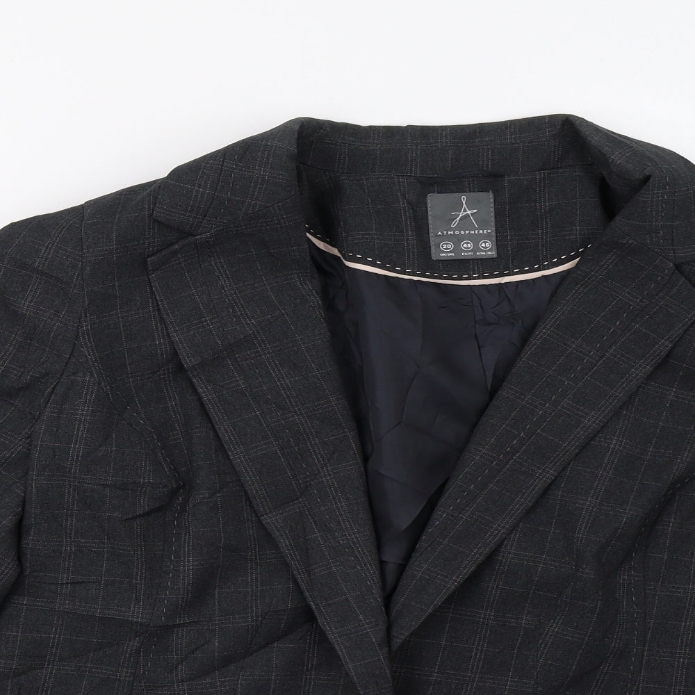 Primark Womens Grey   Jacket Blazer Size 10