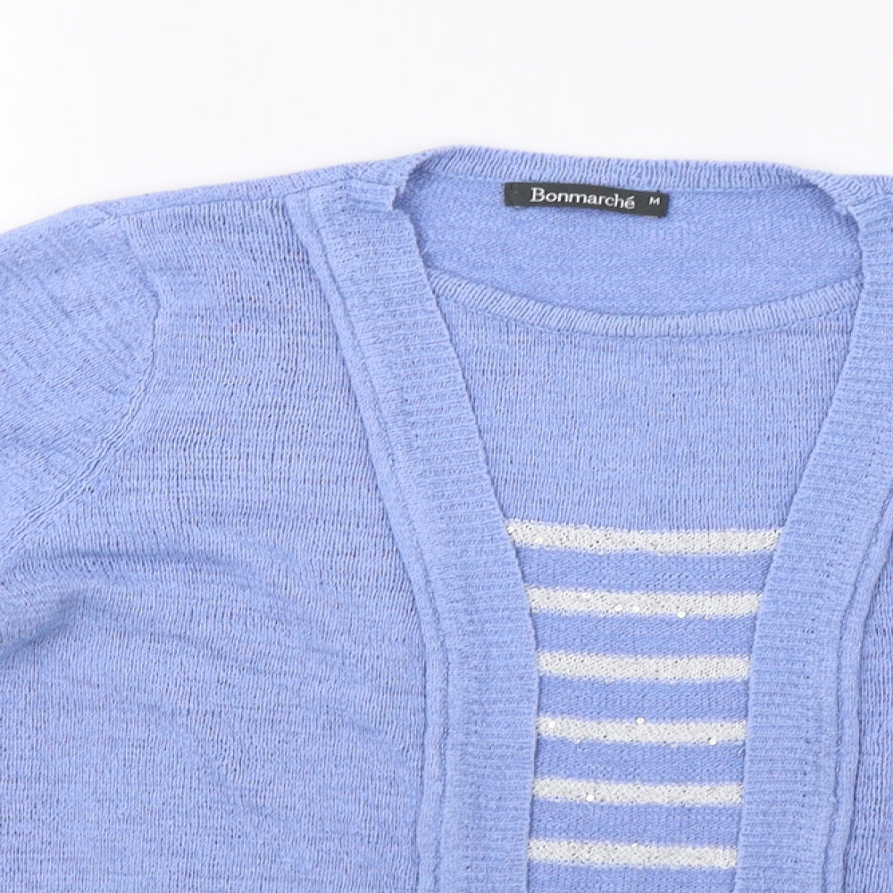 Bonmarché Womens Blue   Pullover Sweatshirt Size M