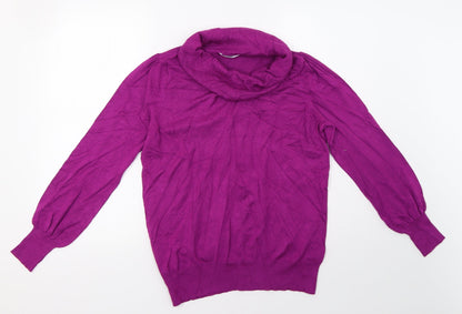 Womens UK Size 18 Marks and Spencer Purple Pullover Sweatshirt
