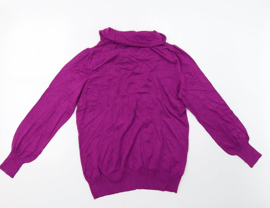 Womens UK Size 18 Marks and Spencer Purple Pullover Sweatshirt