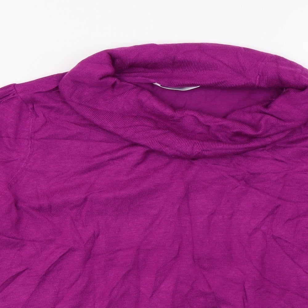 Womens UK Size 18 Marks and Spencer Purple Pullover Sweatshirt