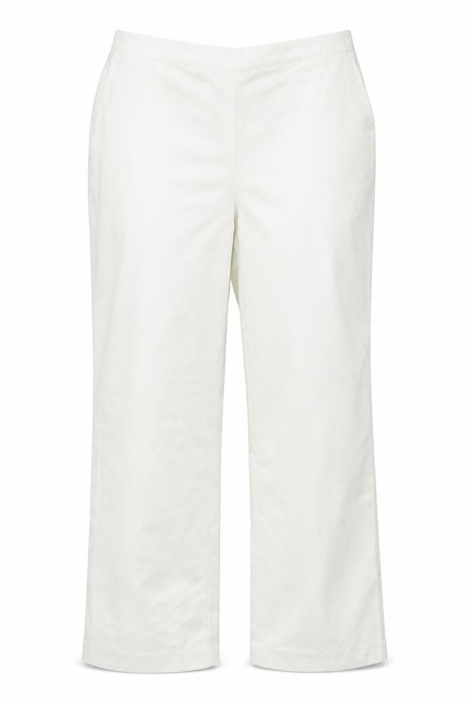 Womens UK Size 16 Alfred Dunner Regular Fit  White Trousers