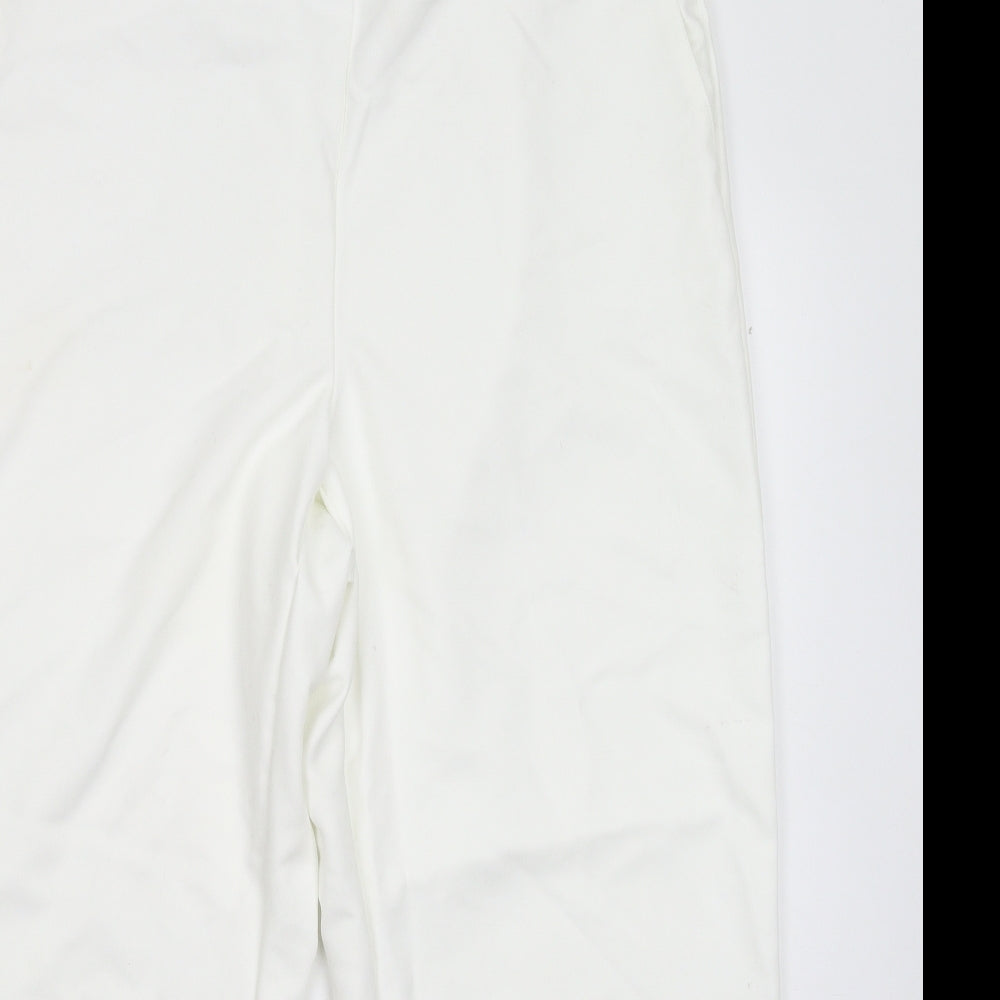 Womens UK Size 16 Alfred Dunner Regular Fit  White Trousers