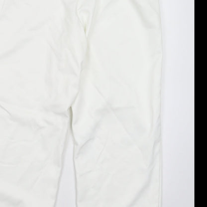 Womens UK Size 16 Alfred Dunner Regular Fit  White Trousers