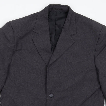 F&F Mens Grey   Jacket Suit Jacket Size 40