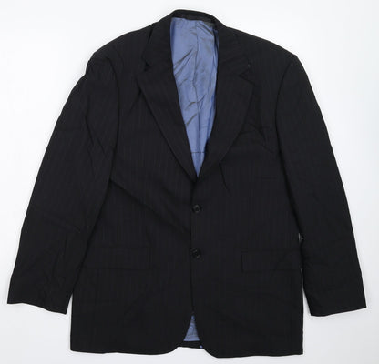 Mens UK Size 40 Marks and Spencer Regular Black Suit Jacket