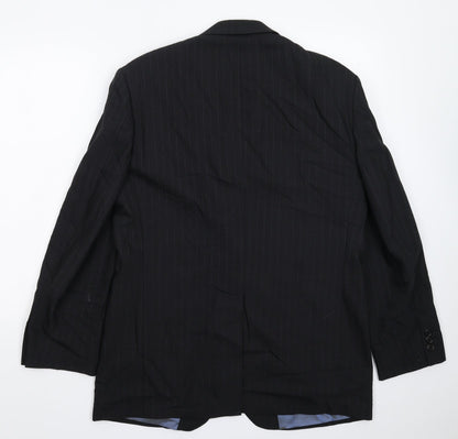 Mens UK Size 40 Marks and Spencer Regular Black Suit Jacket