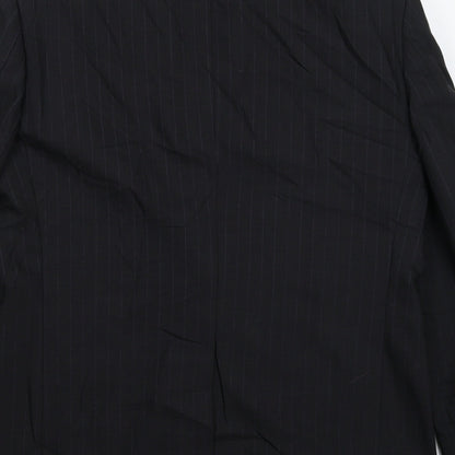 Mens UK Size 40 Marks and Spencer Regular Black Suit Jacket
