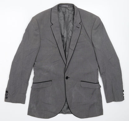 Mens UK Size 38 Taylor & Wright Regular Grey Suit Jacket