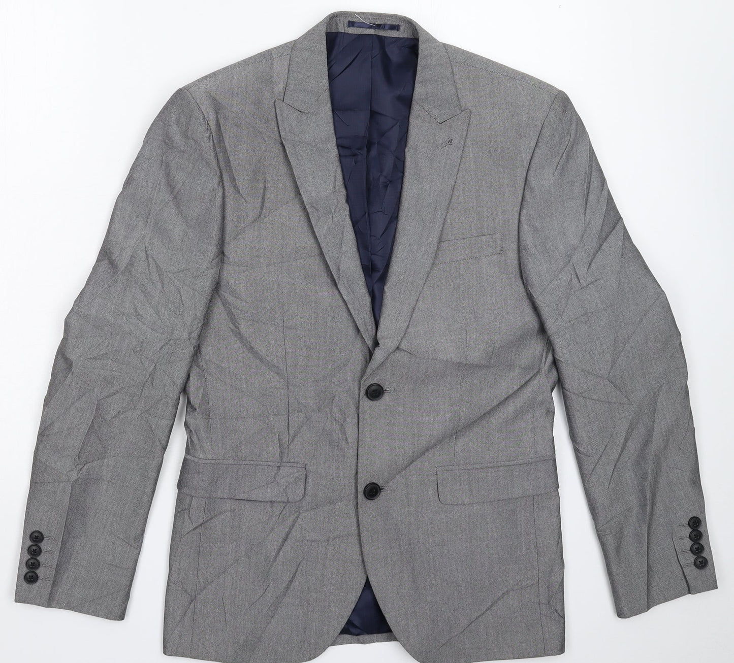 Mens UK Size 36 NEXT Regular Grey Suit Jacket