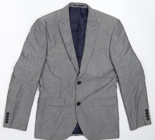 Mens UK Size 36 NEXT Regular Grey Suit Jacket
