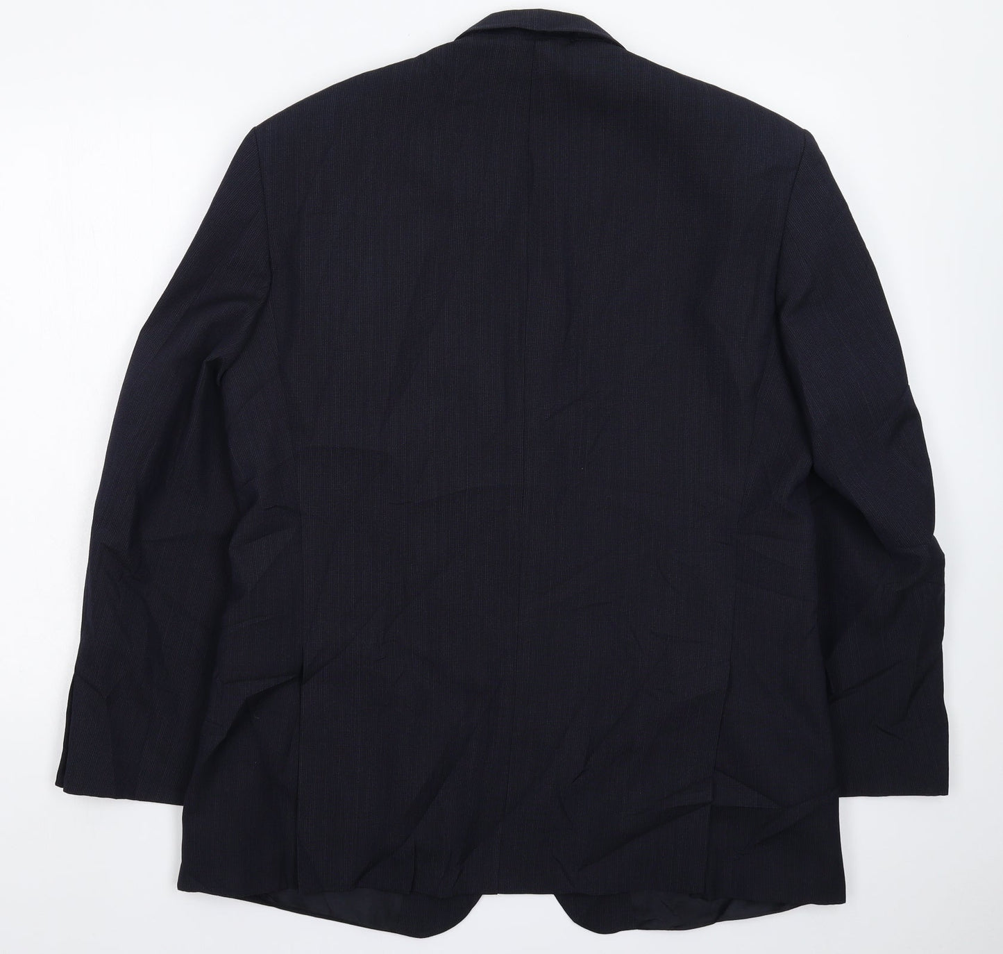 Mens UK Size 42 Marks and Spencer Regular Blue Suit Jacket