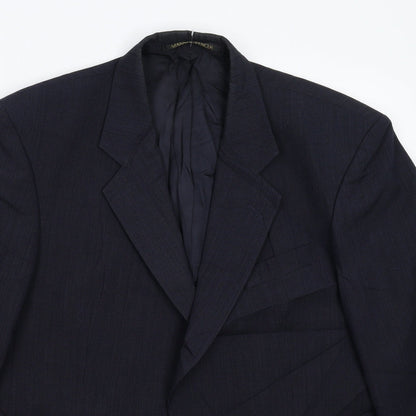 Mens UK Size 42 Marks and Spencer Regular Blue Suit Jacket