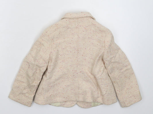 United Colors of Benetton Girls Beige   Jacket Blazer Size 2-3 Years