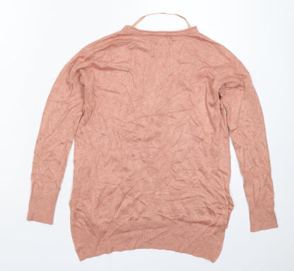 Womens UK Size 8 Atmosphere Beige Pullover Jumper