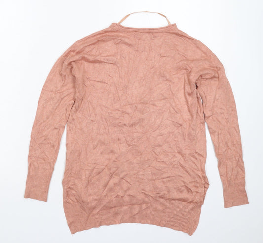 Womens UK Size 8 Atmosphere Beige Pullover Jumper