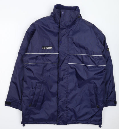 Mens UK Size XS Gaelic Gear Blue Rain Coat