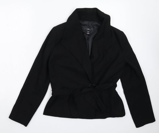 Womens UK Size 12 H&M Black Jacket