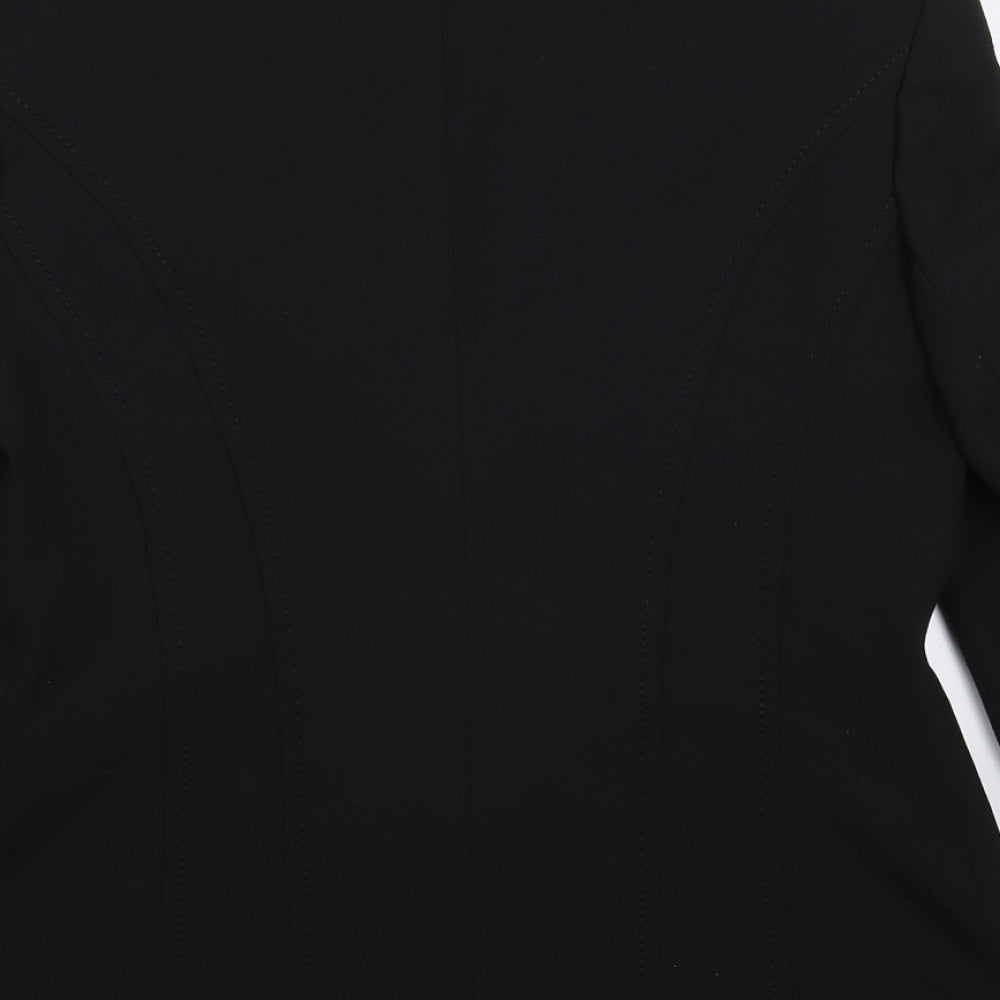 BHS Womens Black   Jacket Suit Jacket Size 10