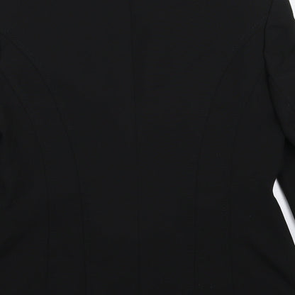 BHS Womens Black   Jacket Suit Jacket Size 10