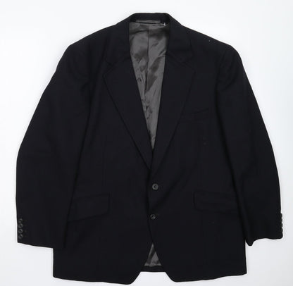 Mens UK Size 42 Preworn Regular Blue Suit Jacket
