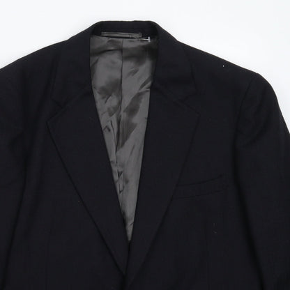 Mens UK Size 42 Preworn Regular Blue Suit Jacket