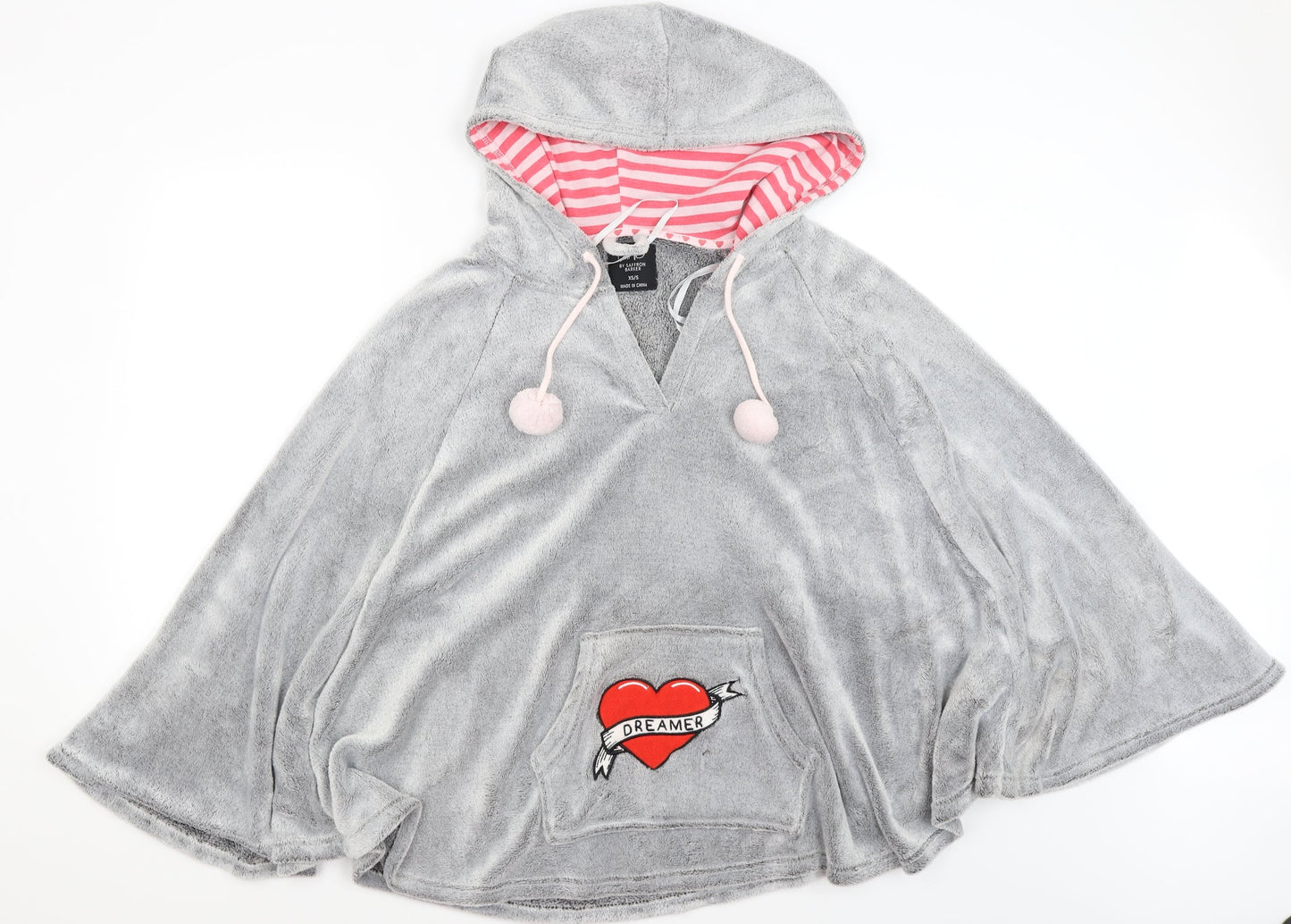 Love to Lounge Womens Grey   Jacket Poncho Size XS