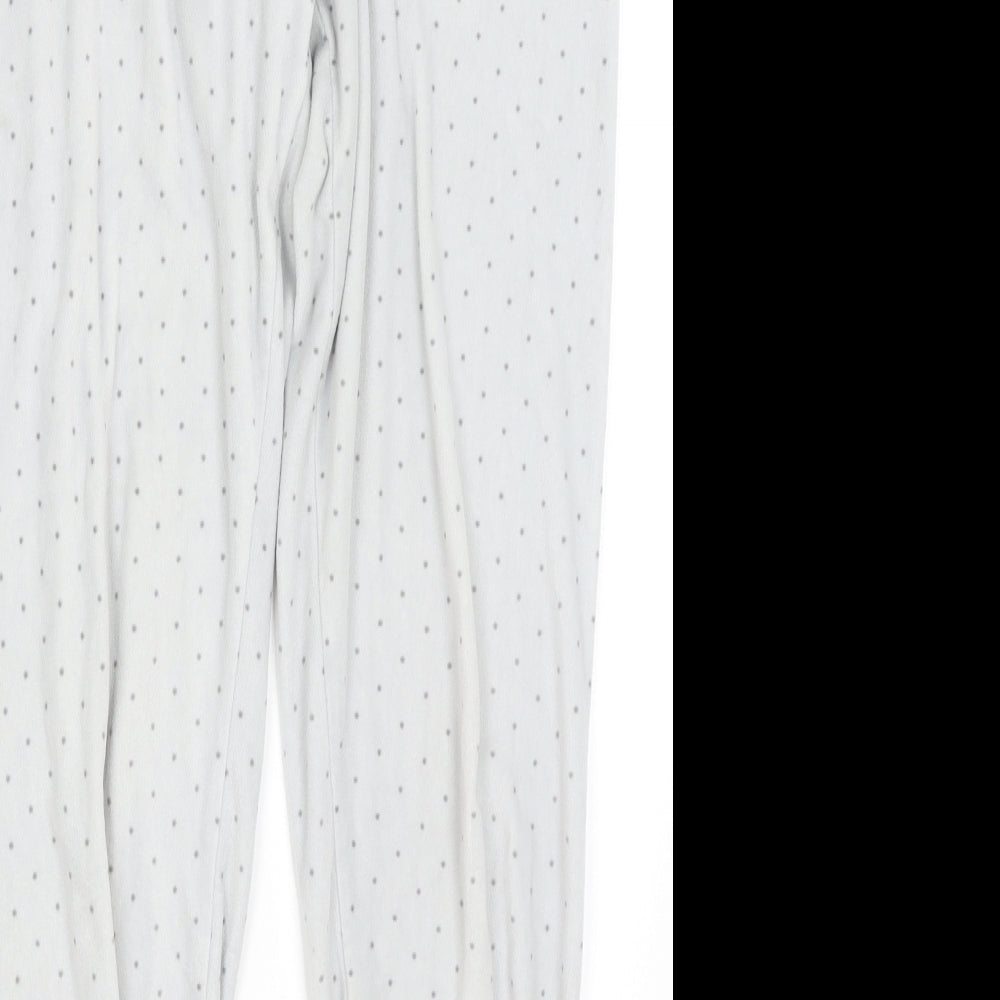 Love to Lounge Womens Grey Polka Dot  Top Pyjama Set Size XS