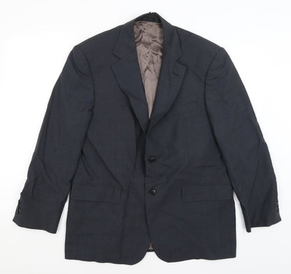 Mens UK Size L M&S Regular Grey Suit Jacket