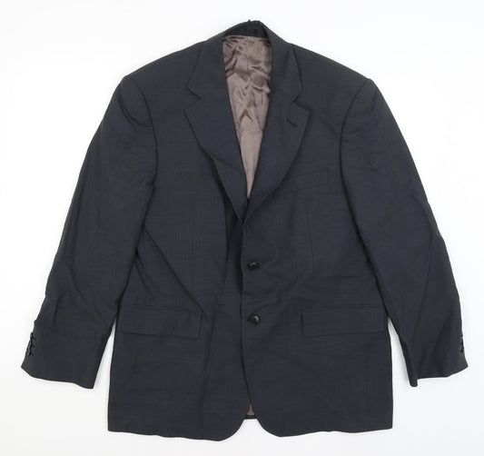 Mens UK Size L M&S Regular Grey Suit Jacket