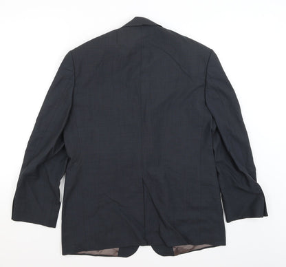 Mens UK Size L M&S Regular Grey Suit Jacket