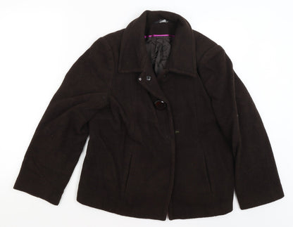 Womens UK Size 14 BM Brown Jacket
