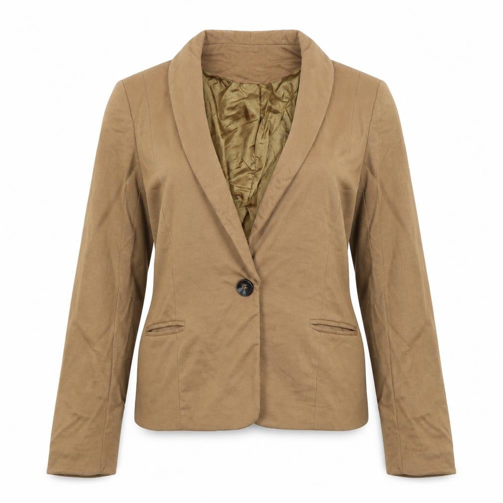 Womens UK Size 12 Boohoo Brown Jacket
