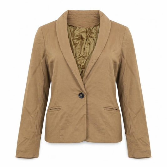 Womens UK Size 12 Boohoo Brown Jacket
